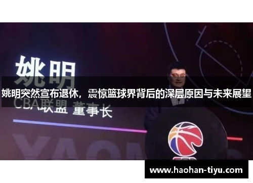 姚明突然宣布退休，震惊篮球界背后的深层原因与未来展望